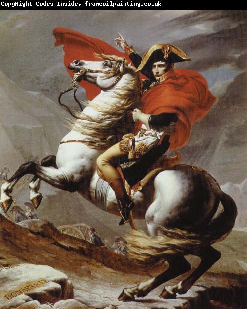 Jacques-Louis David napoleon bonaparte korsar alperna